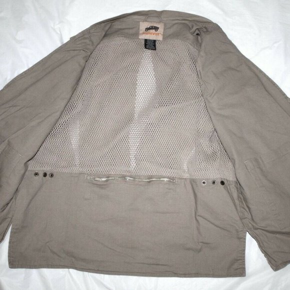 Humvee‎ Mens Safari Photo Fishing Hunting Khaki Poc - Picture 3 of 5